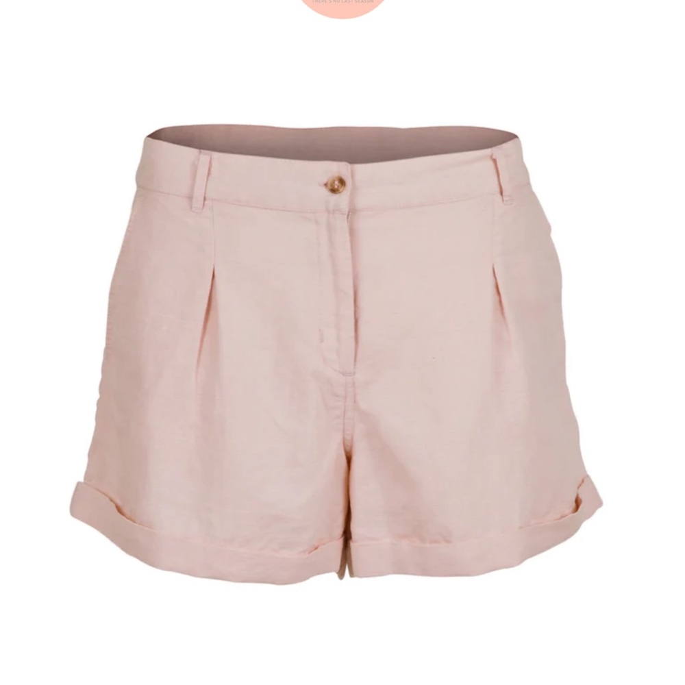 Neo Noir Linen Hailey Shorts XS